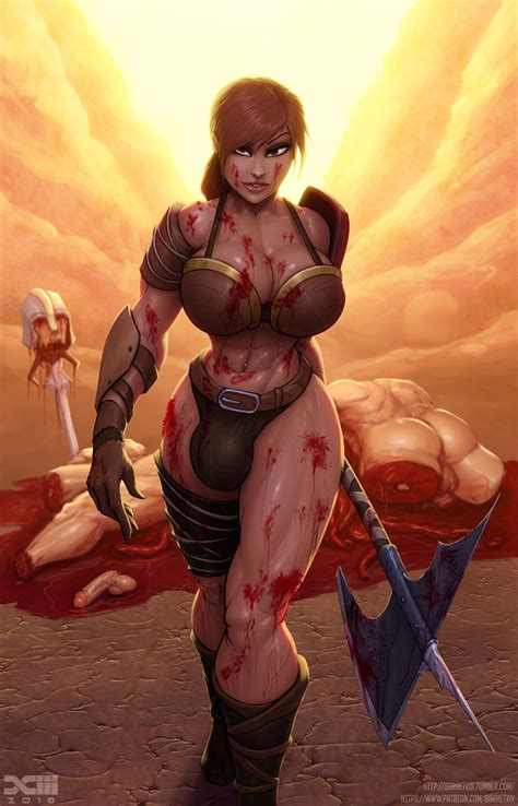 Zandra The Barbarian By Barretxiii Hentai Foundry