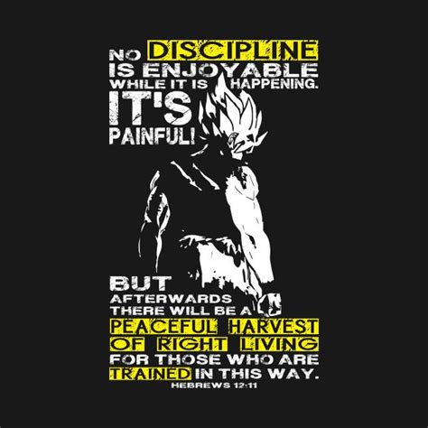 List 15 wise famous quotes about inspirational dragon ball: Check out this awesome 'DISCIPLINE' design on @TeePublic ...