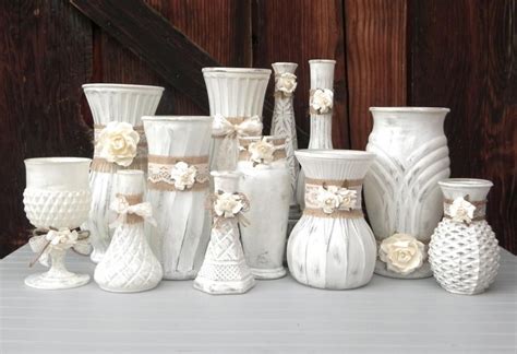 We did not find results for: Shabby Chic Burlap And Lace, Cream White Vase Collection ...