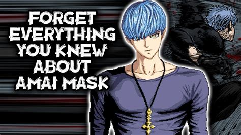 One Punch Man The Strongest Android Amai Mask Gear Set Youtube