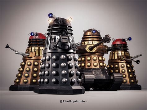 The Daleks From Gallifrey War Room 1 2 By Theprydonian On Deviantart