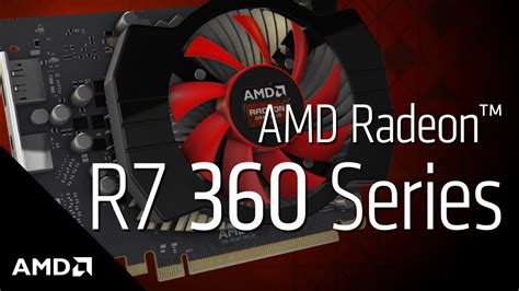 Amd Radeon™ R7 360 Graphics Product Overview Youtube