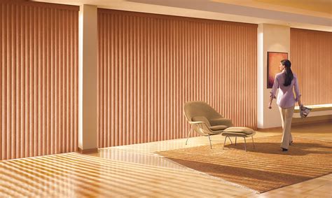 Tremont Living Room With Somner Custom Vertical Blinds With Permatilt