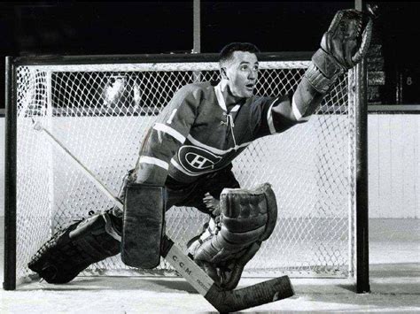 Jacques Plante Montreal Canadiens Gardien De But Montréal