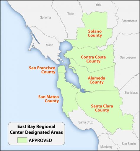 San Francisco Bay Area Map California Free Printable Maps