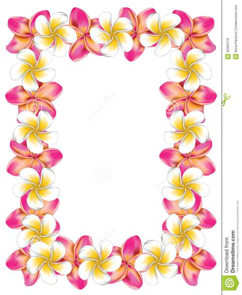 Hawaiian Flower Border Clip Art Wallpapers Gallery