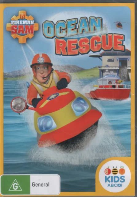 Fireman Sam Ocean Rescue Dvd New Sealed Region 4 Multiple Episodes