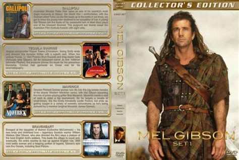 Mel Gibson Set 1 Movie Dvd Custom Covers Mel Gibson Set 1 Dvd Covers