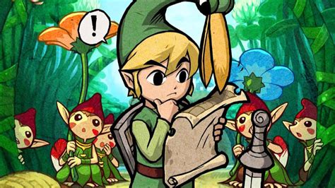 The Legend Of Zelda The Minish Cap Wallpapers Wallpaper Cave