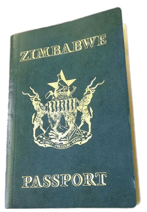 Passport Of The Republic Of Zimbabwe Transparent PNG StickPNG