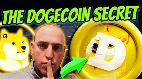 Dogecoin Doge Dogecoin Big Secret Exposed Youtube