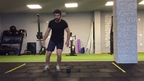 Burpee Lateral Jump Over Dumbbell Youtube