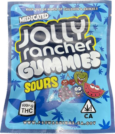 Jolly Rancher Gummy Sours 600mg Thc Maritime Medicinals Buy Bulk