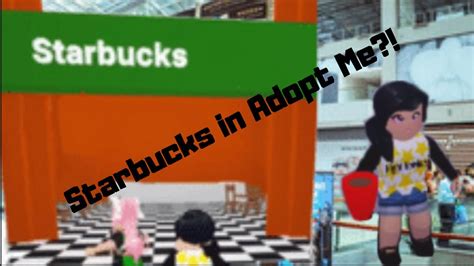 New Starbucks In Adopt Me Come Shopping With Us At Sailessprinkles