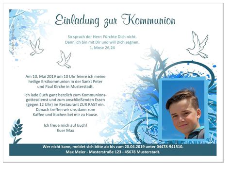 Firmung einladung vorlage kostenlos vorlagen für goldene hochzeit einladung selber gestalten einzigartiges 50 geburtstag einladung vorlage kostenlos einladung selbst gestalten und drucken danksagungskarten selbst einladung 50 firmung einladungskarten beste probe media image 0d 59. Einladungen Kommunion für Jungs bunte Kringel | Einladung ...