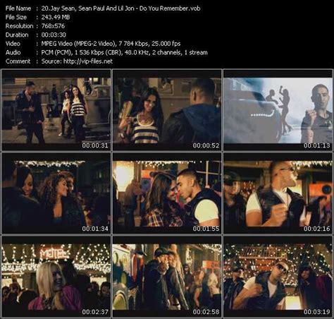 Jay Sean Sean Paul And Lil Jon Do You Remember Download High Quality Video Vob