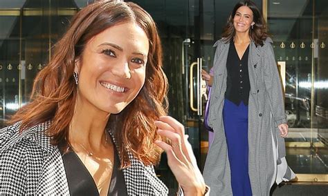 Mandy Moore Looks Radiant In A Trendy Trench Coat After Performing On