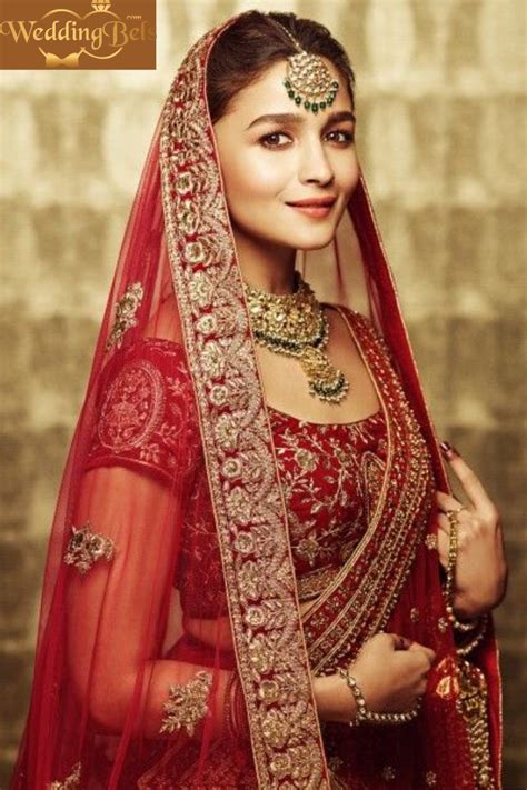 Bridal Lehenga Designs Weddingbels Bollywood Fashion Alia Bhatt