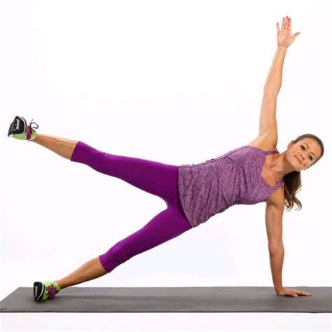 Side Plank Star Exercise How To Workout Trainer By Skimble