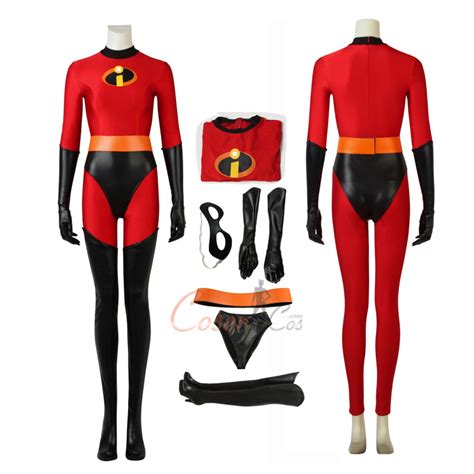 elastigirl costume the incredibles 2 cosplay helen parr full set christmas jumpsuits