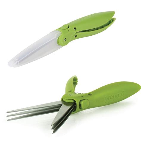 Prepara Stainless Steel Locking Herb Shears Pp07 3bhs The Home Depot