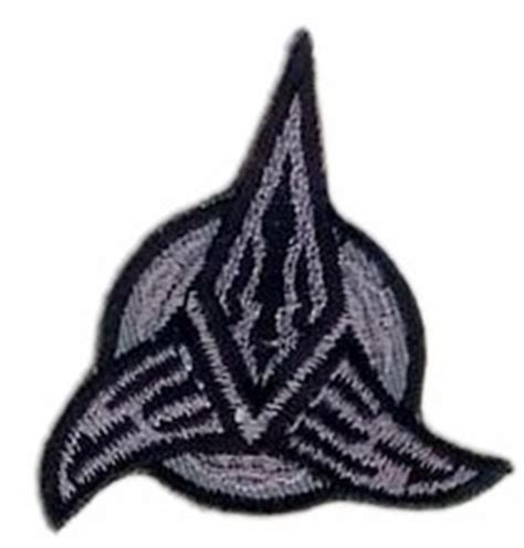 Superheroes Star Trek Klingon Brotherhood Trifoil 175 Grey Uniform