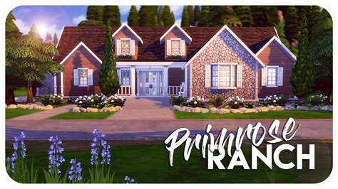 Sims 4 Ranch House