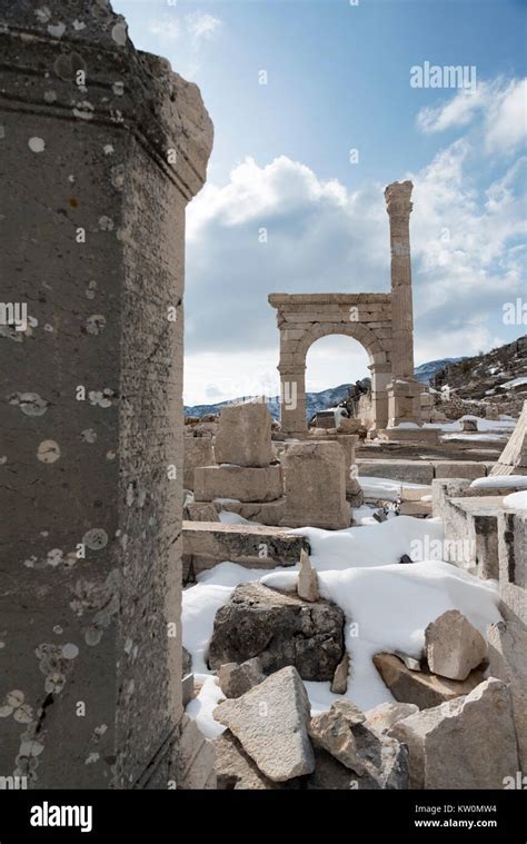 Sagalassos Is An Archaeological Site In Southwestern Turkey About 100