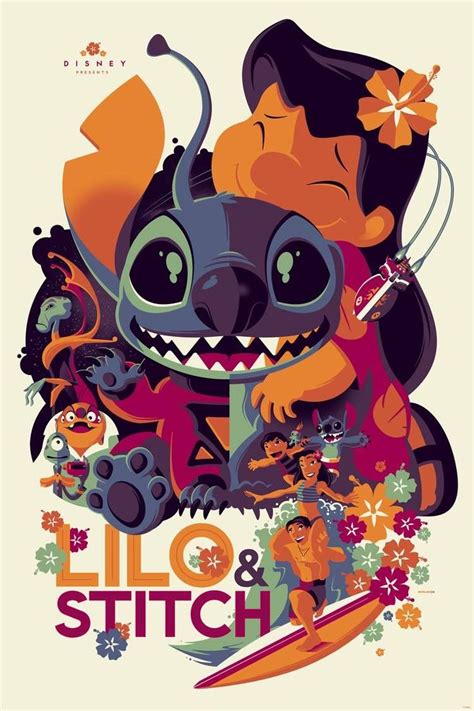 Lilo Stitch Stitch Disney Posters Disney Movie Posters Disney Art