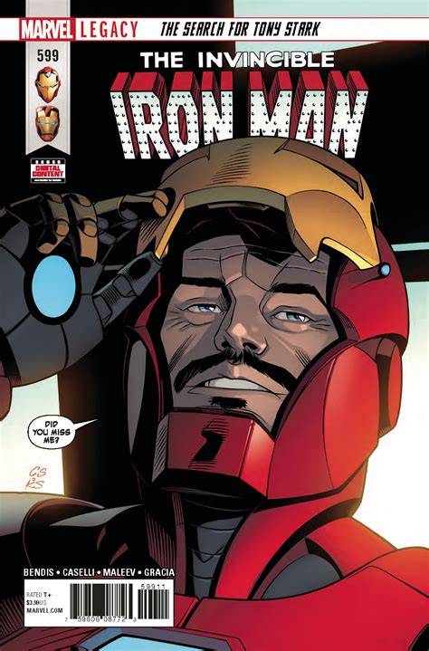 This shot from infinity war looks like the cover of invincible iron man #1 (2015) by david marquez. Invincible Iron Man #599 Features Two Shocking Guest Stars ...