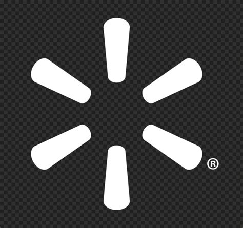 Walmart White Symbol Sign Logo Png Citypng