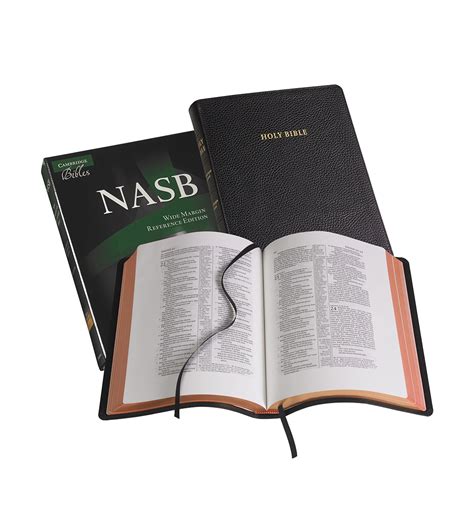 Nasb Wide Margin Reference Bible New American Standard Bible