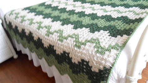 Crochet Afghan Queen Blanket Throw Bedspread