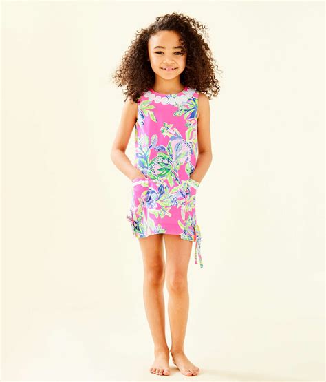 Girls Little Lilly Classic Shift Dress 000693 Lilly Pulitzer