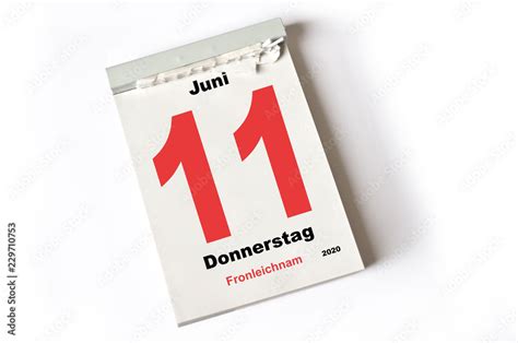 11 Juni 2020 Fronleichnam Stock Photo Adobe Stock