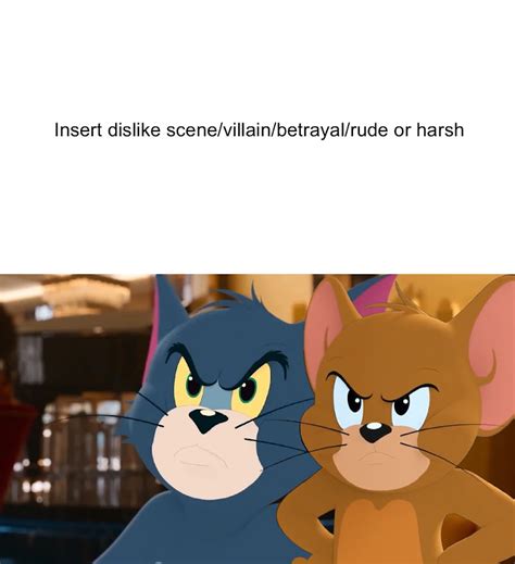 Tom And Jerry Reacts To Blank Template Imgflip