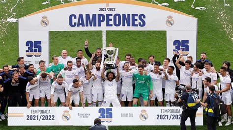 Real Madrid Campeón De La Liga 2021 2022 Noticias La Gaceta