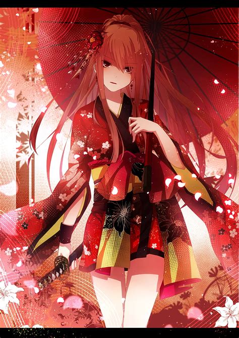 Hd Wallpaper Anime Girls Original Characters Traditional Clothing