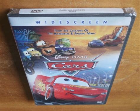 Cars Dvd 2006 1 Original Disney Pixar Animated Movie Film Kids