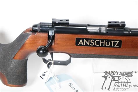 Non Restricted Rifle Anschutz Model Match 54 Ms 22lr Five Shot Bolt