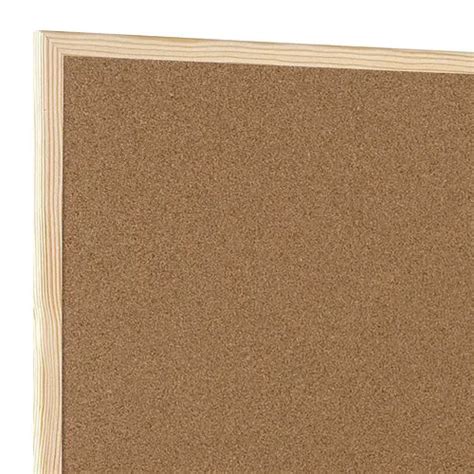 Q Connect Cork Board Wooden Frame 900x1200mm Kf03568 Hunt Office Ireland