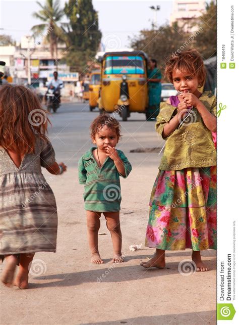 Indias Children Of Poverty Editorial Photo Image 18460416