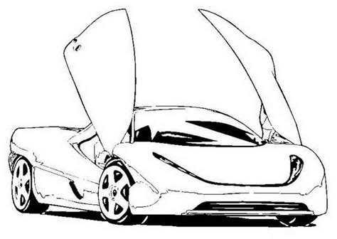 Coloring Pages Exotic Cars