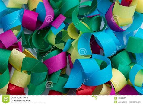 Paper Confetti Colorful Background Stock Image Image Of Business