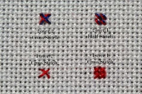 Cross Stitch For Beginners 1 Over 2 Cross Stitch Stitch Stitch