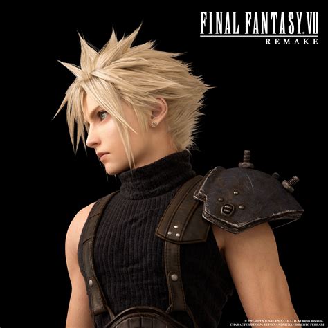 E Final Fantasy Vii Remake Character Artwork Shows Off New