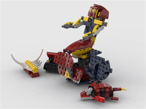 Lego instructions 31102 sea creatures alternative building. Lego® Custom Instructions 31102 Mermaid sitting on a rock ...