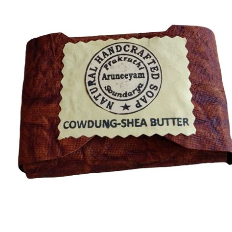 Aruneeyam Cow Dung Shea Butter Jojoba Oil Soap Eekoshop An