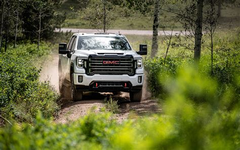 Download Wallpapers 2020 Gmc Sierra 1500 At4 Front View Exterior