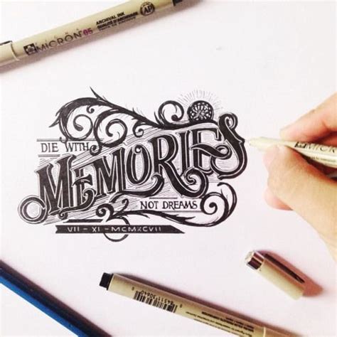 All you need is hardwork & motivation, and a little bit of luck. Die with memories not dreams. #fontsandcalligraphy #fonts ...